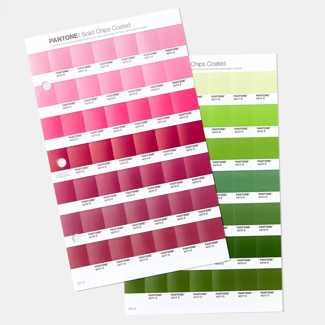 【未開封】pantone llic chips solid coated SOLID CHIPS COATED & UNCOATED COMPLEMENTO - Pantone
