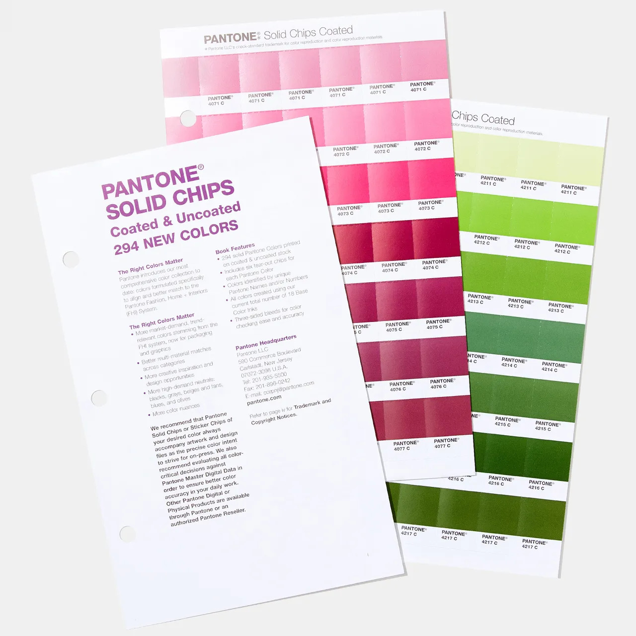【未開封】pantone llic chips solid coated SOLID CHIPS COATED & UNCOATED - Pantone