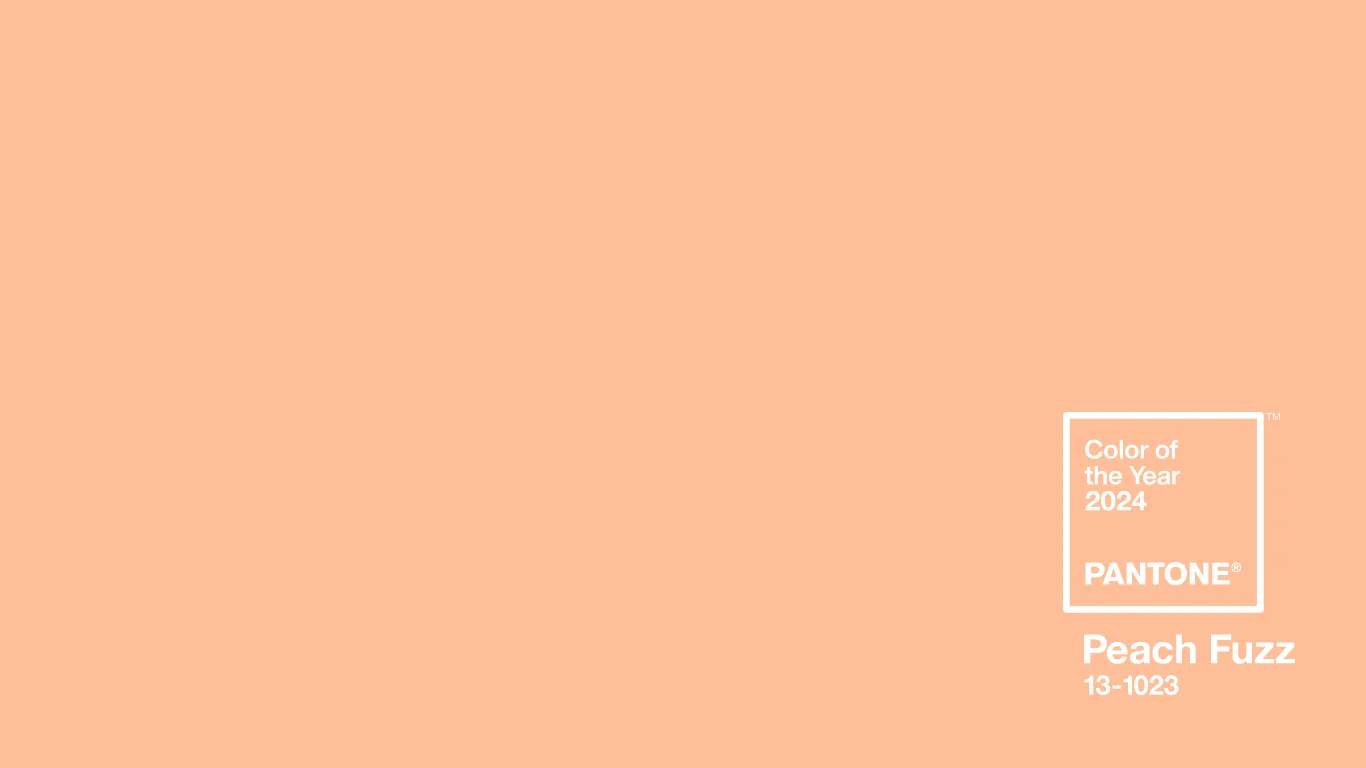 Downloads cor do ano 2024 Pantone