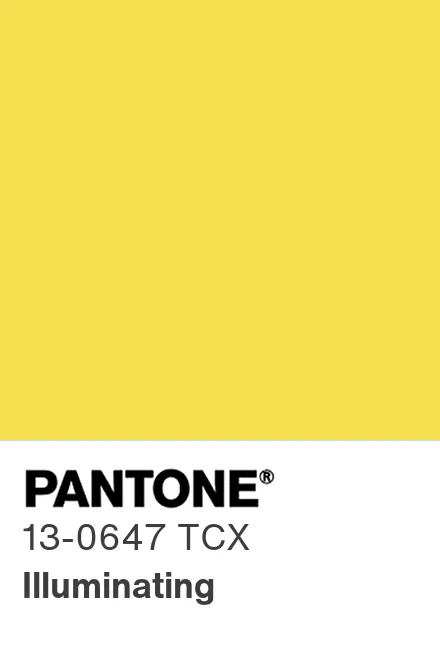 Pantone Color of the Year Chip