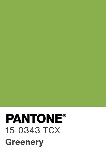 Chip Pantone Cor do Ano
