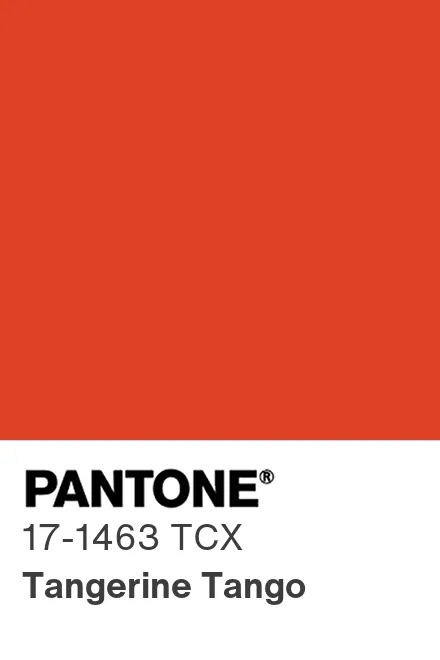 Chip Pantone Cor do Ano