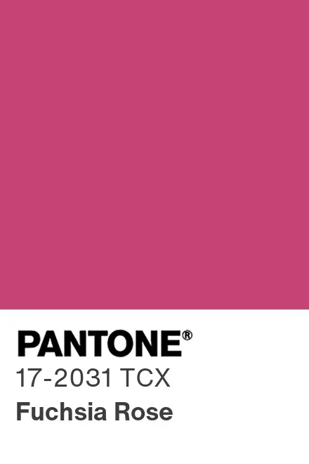 Chip Pantone Cor do Ano