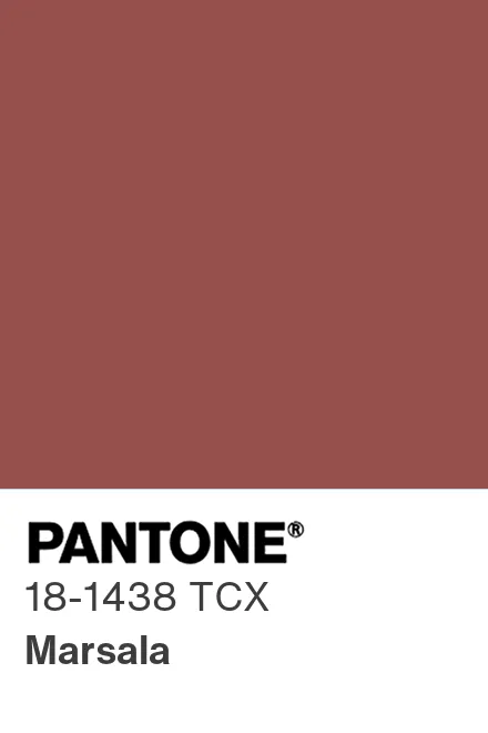 Chip Pantone Cor do Ano