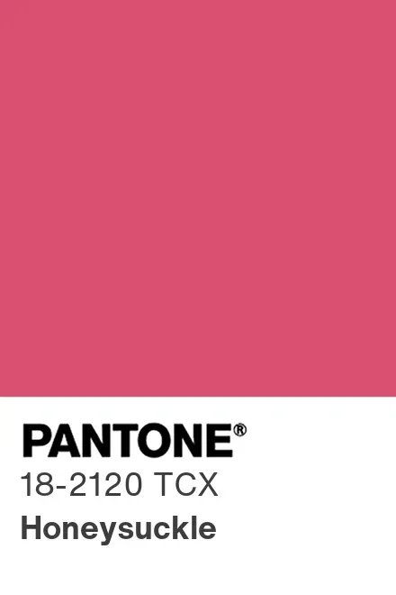 Chip Pantone Cor do Ano