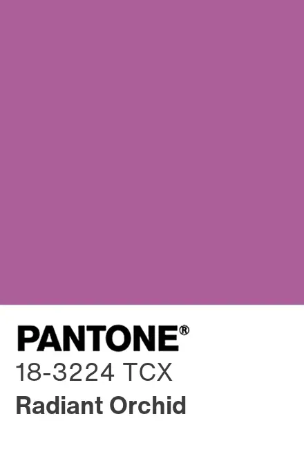 Chip Pantone Cor do Ano