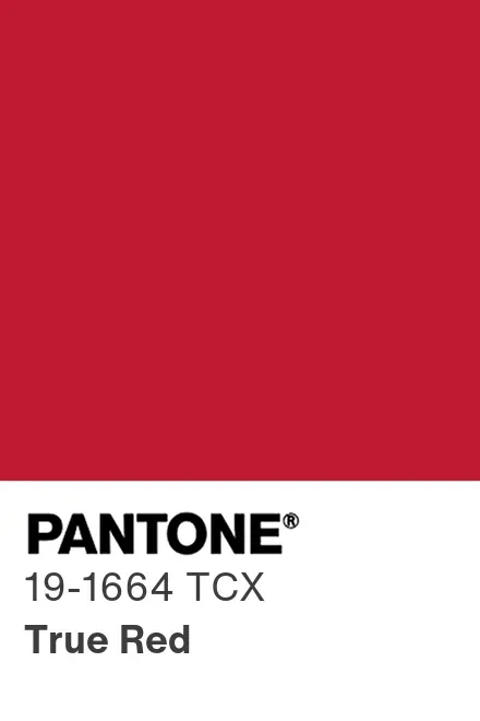 Chip Pantone Cor do Ano